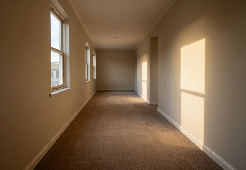 Restored living room in Mays Hill after flood damage repair